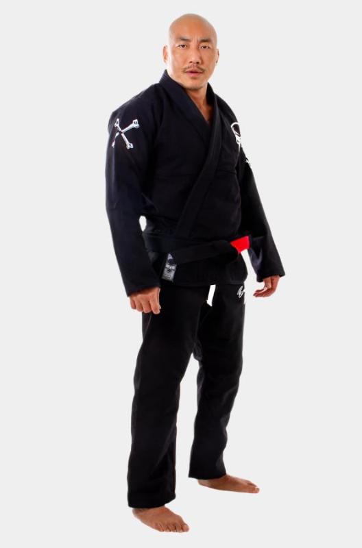 BJJJ Kimono Black side