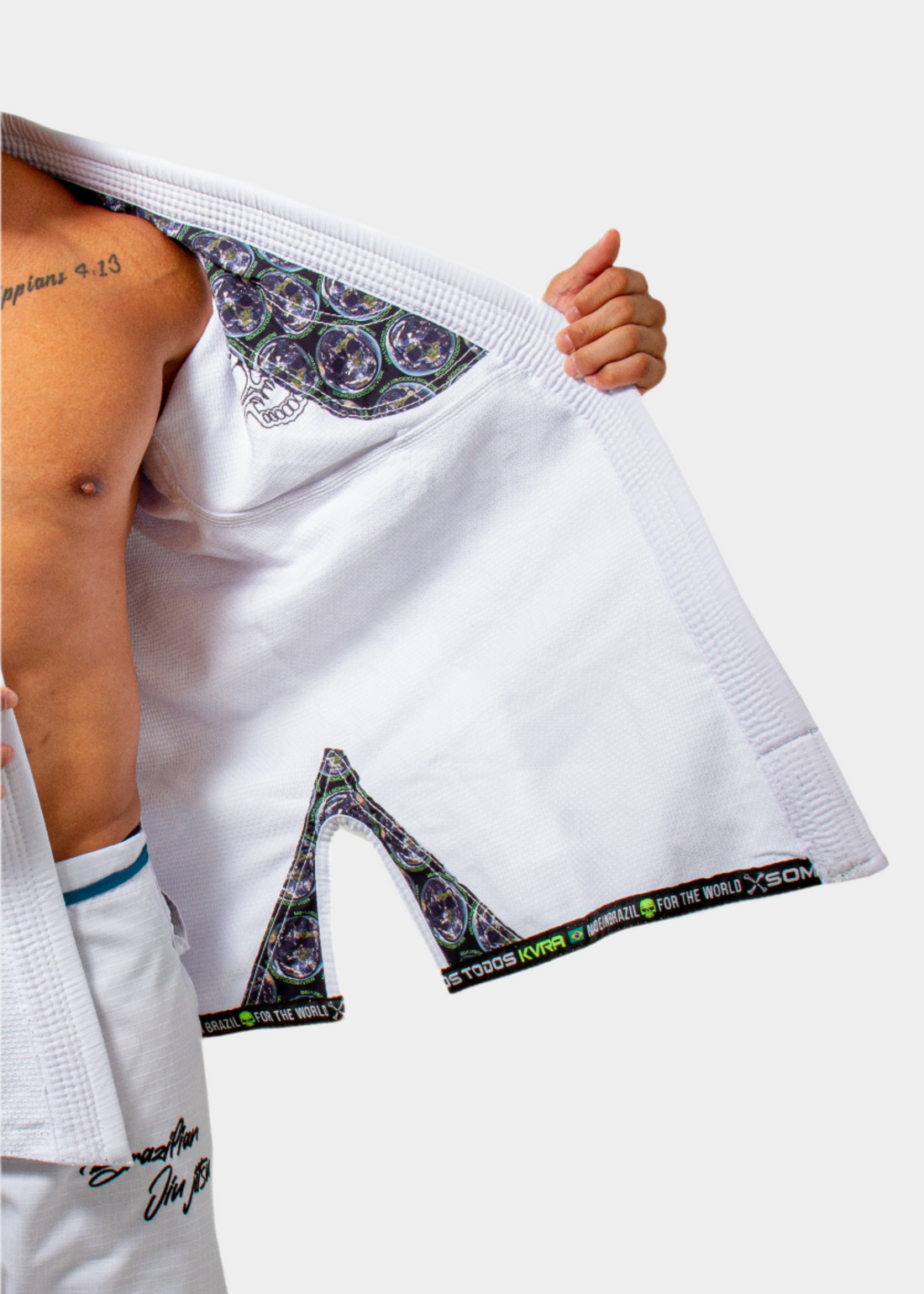  KVRA BJJ Kimono Doble Inside