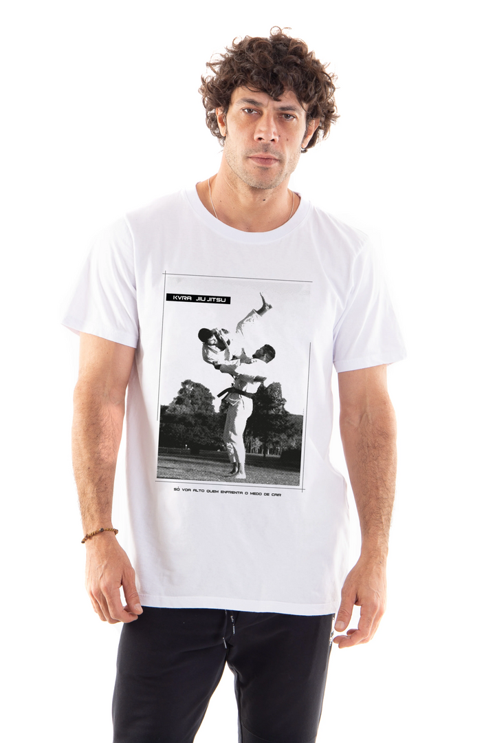 White Aéreo BJJ T-Shirt