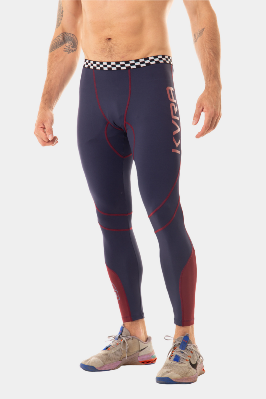 mens compresion pants side